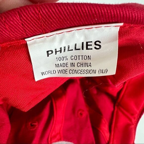 Models Philadelphia Phillies Red Ball Cap - Picture 10 of 12